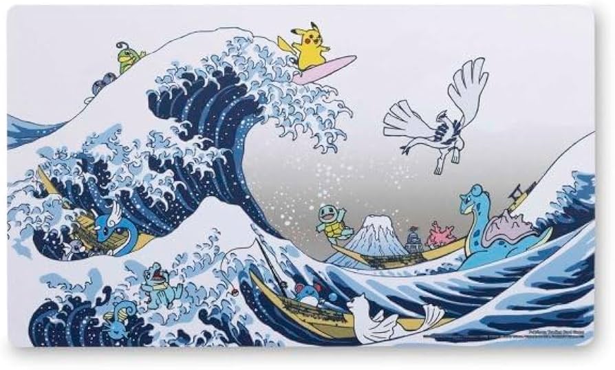 Great Wave Pikachu & Friends - Playmat