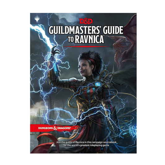 Guildmasters guide to ravnica dungeons and dragons book front cover