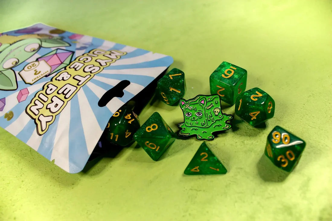 Mystery Dice Goblin: Mystery Dice Blind Bag & Pin