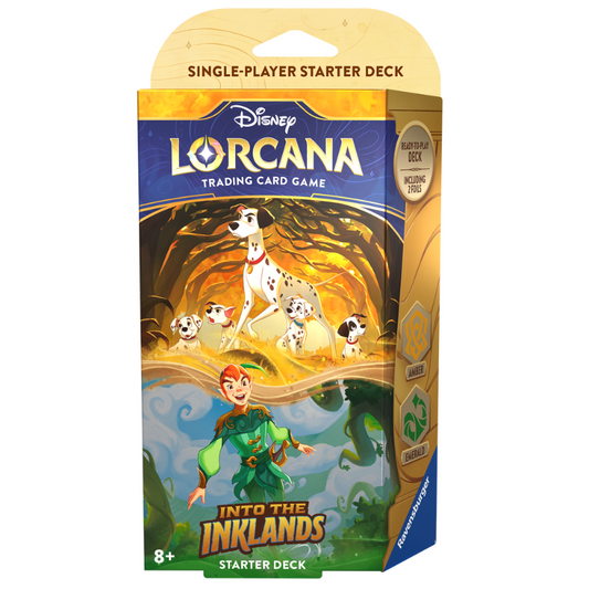 Disney Lorcana Trading Card Game - Into The Inklands - Starter Deck - Set 3