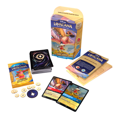 Disney Lorcana Trading Card Game - Into The Inklands - Starter Deck - Set 3