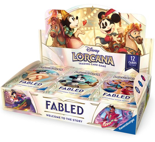 Disney Lorcana Fabled Booster Box 24 Packs PREORDER