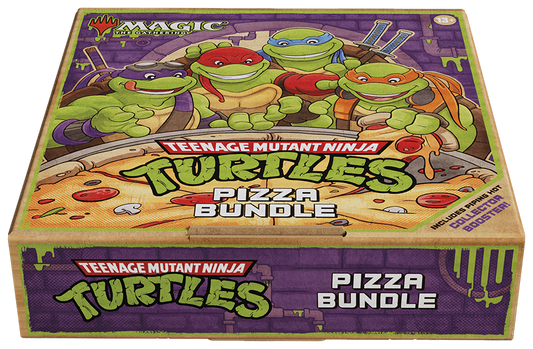Pre-Order: Magic: The Gathering - Teenage Mutant Ninja Turtles Pizza Bundle 