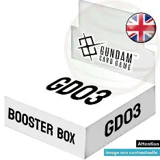 **Pre-Order** Gundam Card Game: Booster Pack GD03