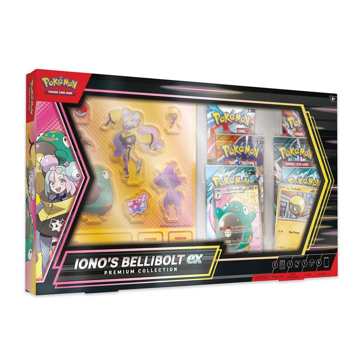 Iono's Bellibolt EX Premium collection.