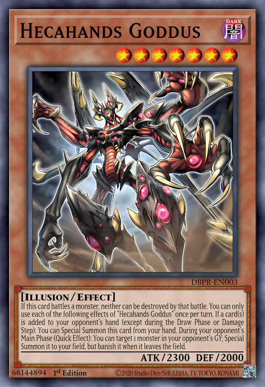 PHRE-EN003 “Hecahands Godos" Super Rare