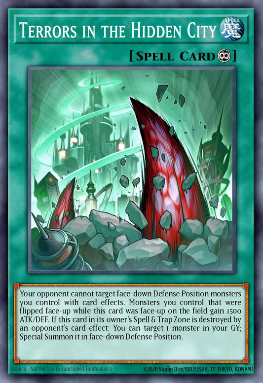 PHRE-EN054 “Terrors in the Hidden City" Rare