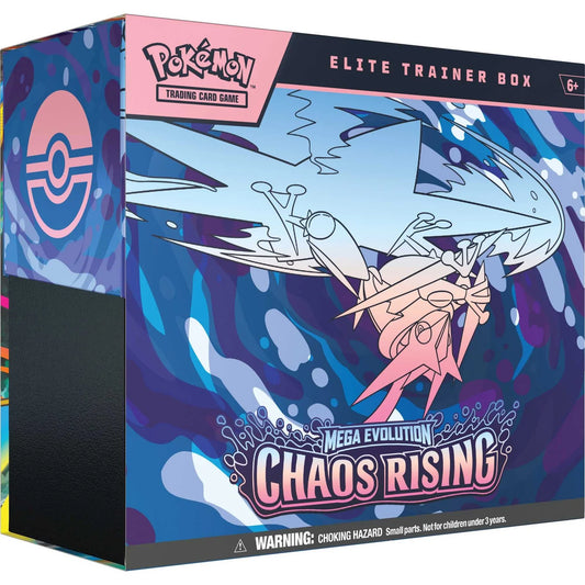 PRE-ORDER: Pokémon TCG: Mega Evolution Chaos Rising - Elite Trainer Box