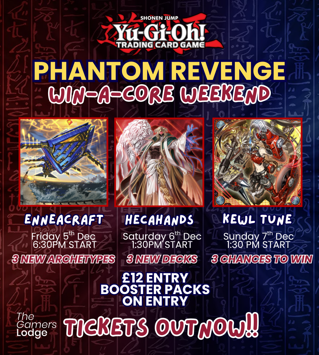 07/12/25 - Yu-Gi-Oh! Win a Core Set Event Ticket - Kewl tune