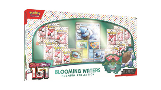 Pokemon company TCG: 151 Blooming Waters Premium Collection Box