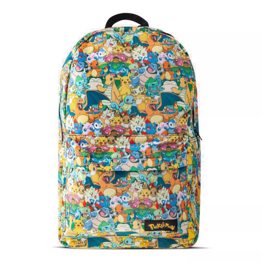 Pokemon - Characters All Over Printed Backpack