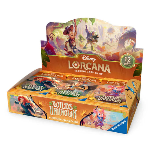 PRE-ORDER: Disney Lorcana TCG - Wilds Unknown Booster Box - Set 12