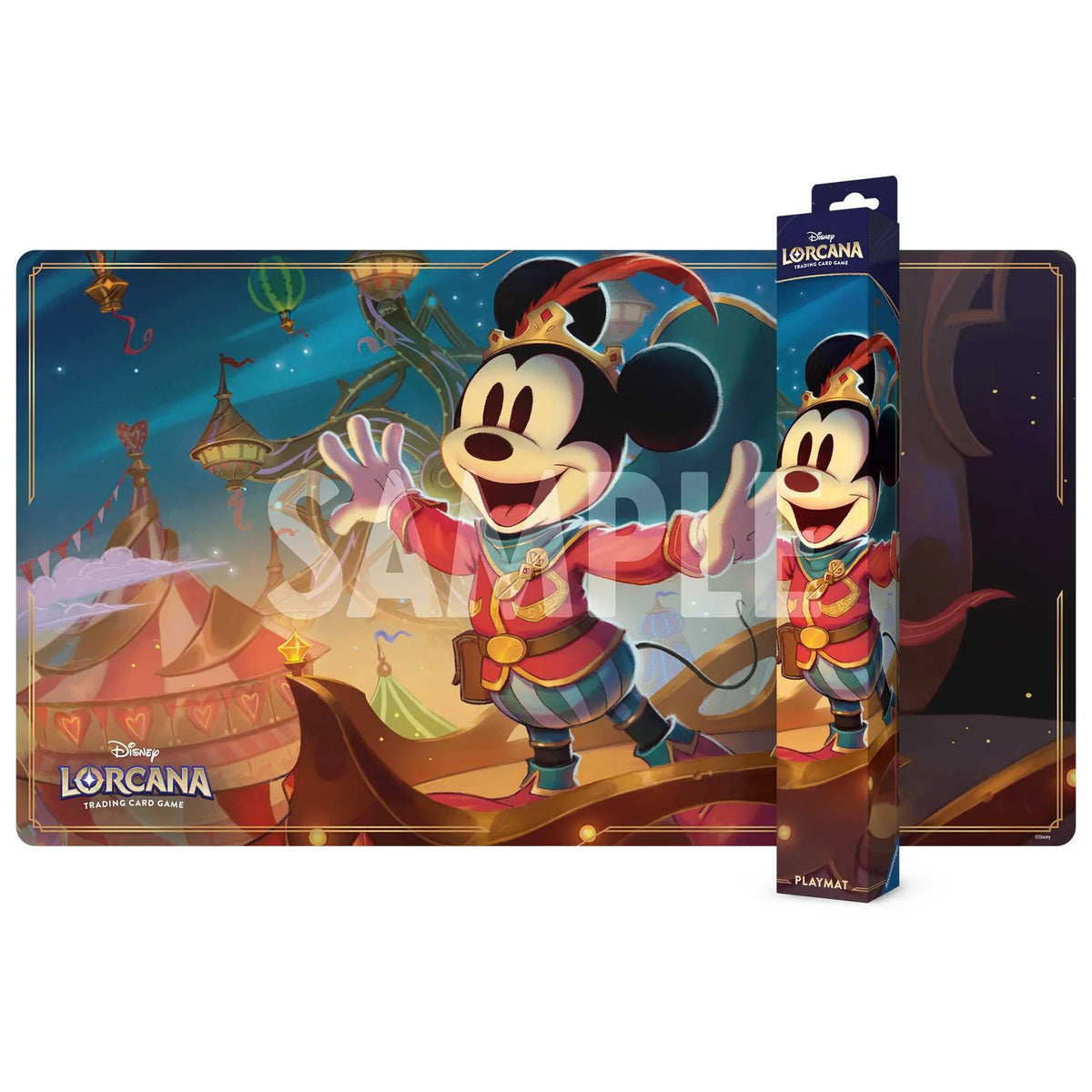 Disney Lorcana - Playmat - Mickey/Jasmine (Set 10) – The Gamers Lodge Disney Lorcana - Playmat - Mickey/Jasmine (Set 10) – The Gamers Lodge