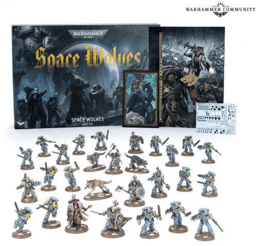 **Pre-Order** Warhammer 40k - Space Wolves Army Set 07.06.25