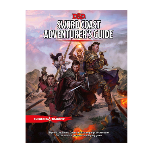 sword coast adventurers guide dungeons and dragons book front cover