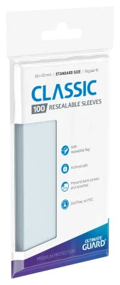 Classic Sleeves Standard Size 100 - Resealable