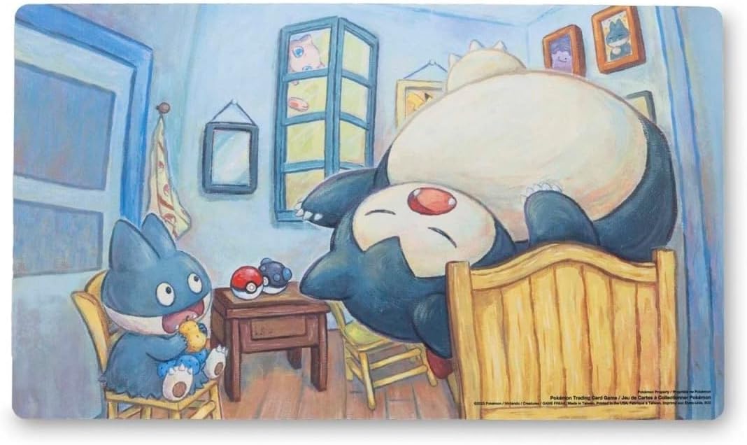 Pokemon Center x Van Gogh Museum - Snorlax & Munchlax Playmat