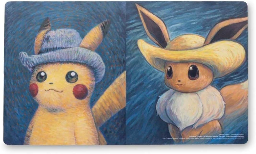 Pokemon Center x Van Gogh Museum - Pikachu & Eevee
