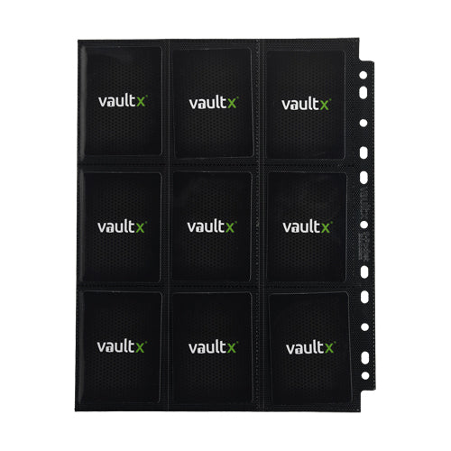 Vault X – 9-Pocket Sideloaders 50 Pack – Black