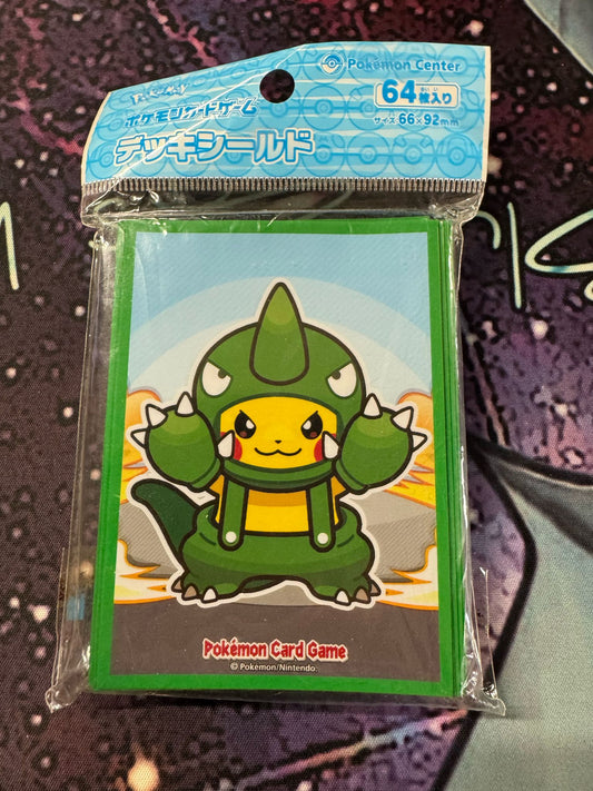 Pokemon TCG: Pikachu Pokemon Center 64 Sleeves (Sealed)