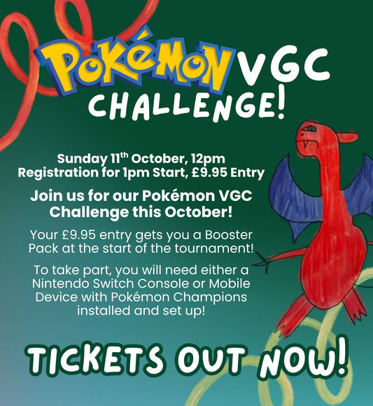 TICKET: Pokémon VGC Challenge - 11/10/26