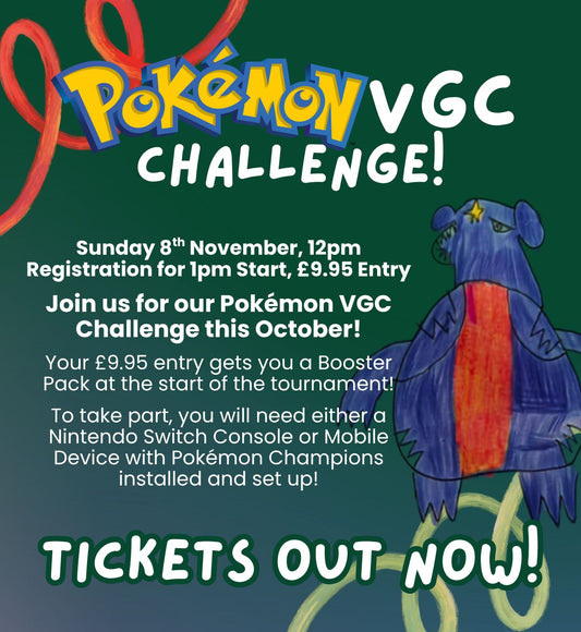 TICKET: Pokémon VGC Challenge - 08/11/26