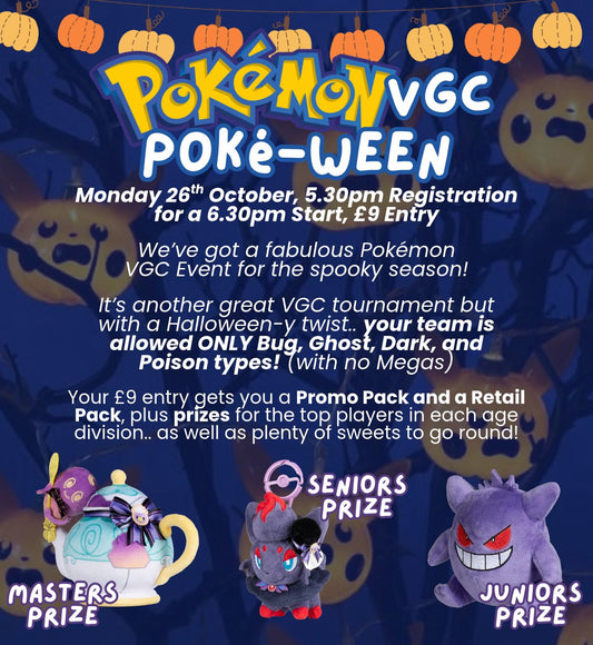 TICKET: The Lodge Pokémon VGC Pokéween - 26/10/26