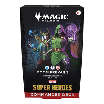 PRE-ORDER: Magic The Gathering - Marvel Super Heroes Commander Deck 