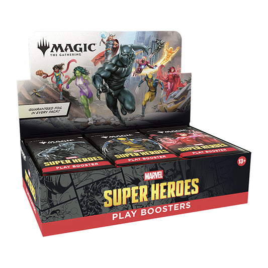 PRE-ORDER: Magic The Gathering - Marvel Super Heroes Play Booster 