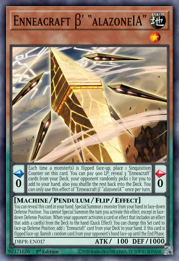 PHRE-EN017 “Deftero Enneacraft - “alazonelA” Super Rare