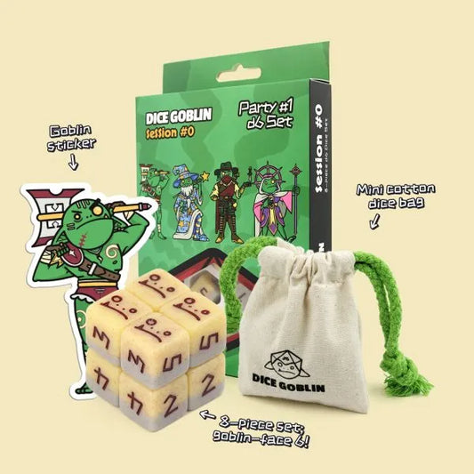 Dice Goblin: Berserker - D6 Dice Set