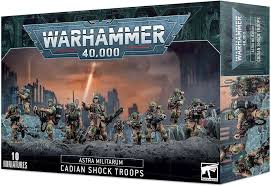 Warhammer40K: Astra Militarum - Cadian Shock Troops