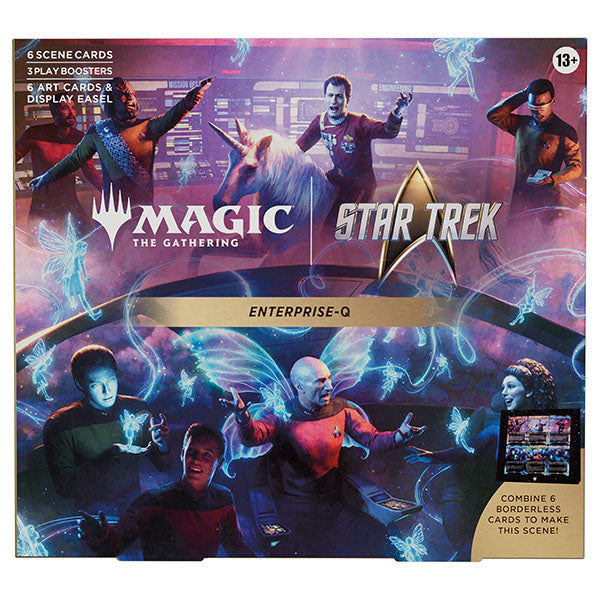 PRE-ORDER: Magic: The Gathering - Star Trek Scene Box Enterprise-Q