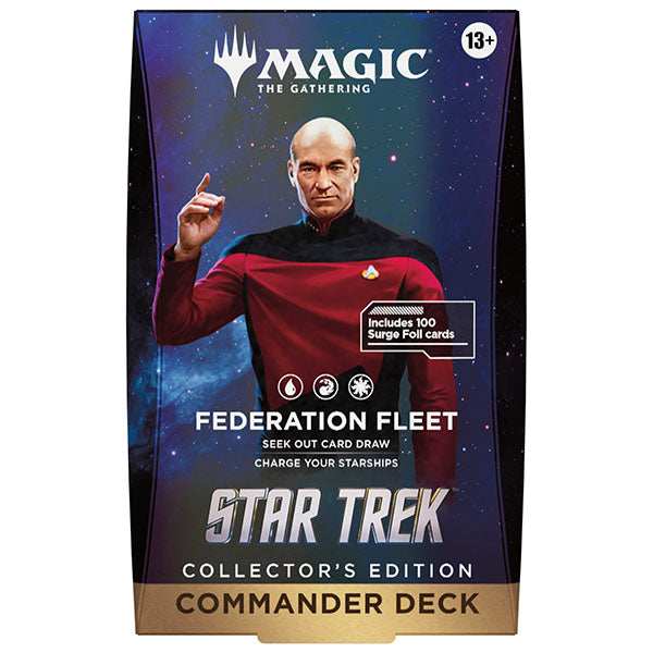 PRE-ORDER: Magic The Gathering - Star Trek Collector Commander Deck Federation Fleet