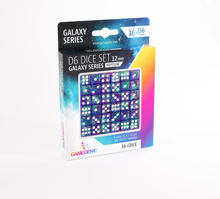 Gamegenic - Galaxy Series D6 Dice Set