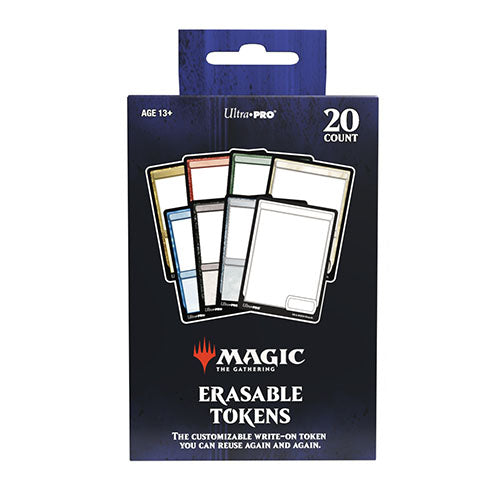 Ultra Pro - Magic: The Gathering - Erasable Tokens 20 Pack 