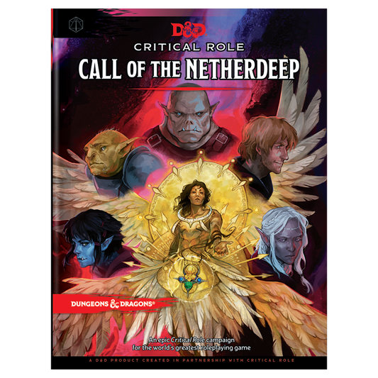 call of the netherdeep critical role dungeons and dragons book cover
