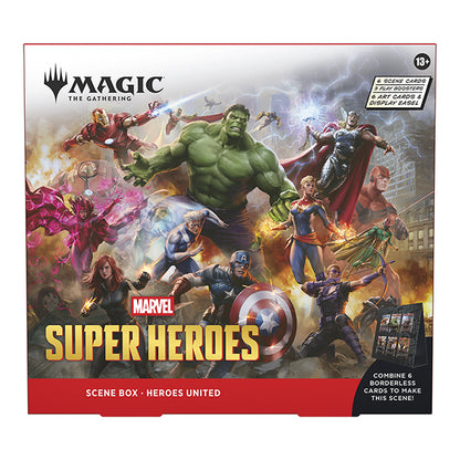 PRE-ORDER: Magic The Gathering - Marvel Super Heroes Scene Box 
