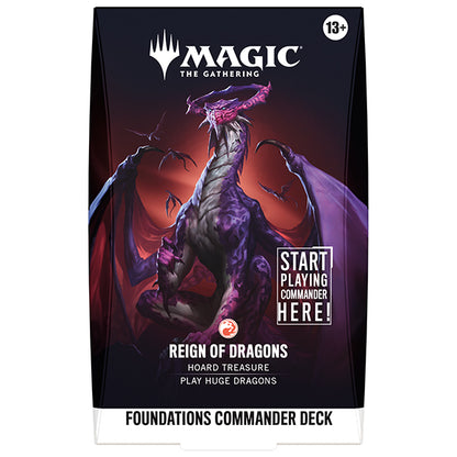 PRE-ORDER: Magic The Gathering - Reality Fracture Foundations Starter Commander Deck 