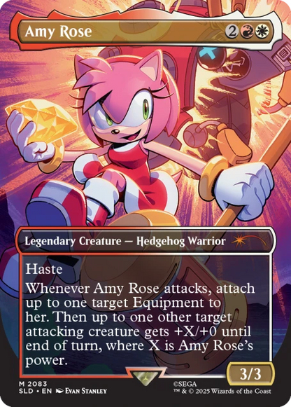 MTG Secret Lair - Friends & Foes Sonic The Hedgehog 