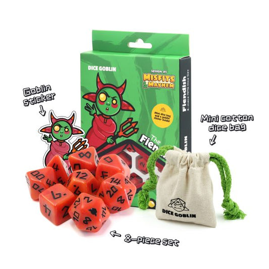 Dice Goblin: The Fiendish - Dice Set