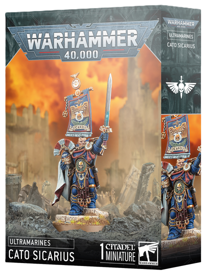 Warhammer 40K: Space Marines - Cato Sicarius PRE-ORDER - Release Date - 08/11/25