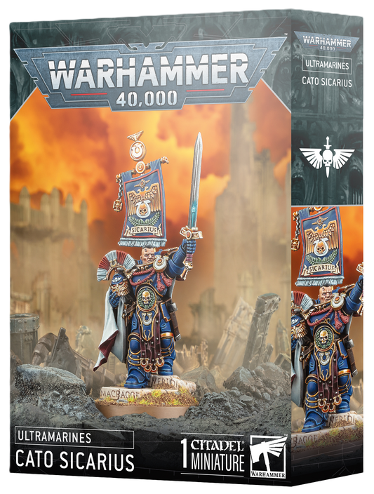 Warhammer 40K: Space Marines - Cato Sicarius PRE-ORDER - Release Date - 08/11/25