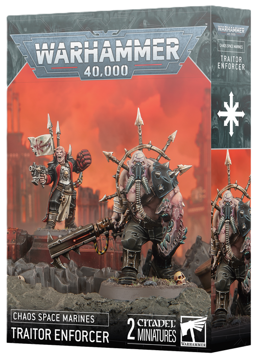 Warhammer 40K: Chaos Space Marines - Traitor Enforcer PRE-ORDER - Release Date - 08/11/25