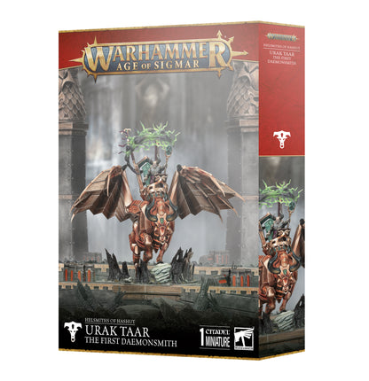 **PRE-ORDER** Warhammer: Age of Sigmar - Helsmiths of Hashut: Urak Taar The First Daemonsmith