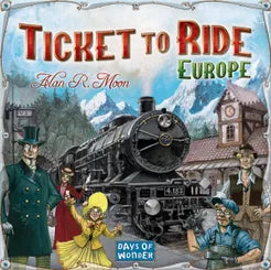Board Game - Ticket to Ride Europe