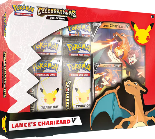 Pokemon - Lance’s CHARIZARD V Box Celebrations Collection