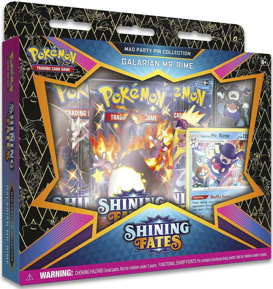 Pokemon Company TCG: Shining Fates Mad Party Pin Collection