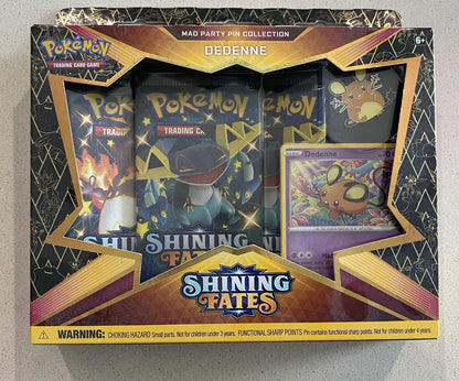 Pokemon Company TCG: Shining Fates Mad Party Pin Collection