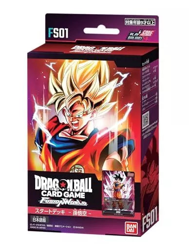 DRAGONBALL SUPER Card game - Fusion World - Starter Deck.